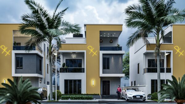 22 PROPOSED FOUR BEDROOM DUPLEX 3D_9 - Photo 4 Bedroom Terrace Duplex