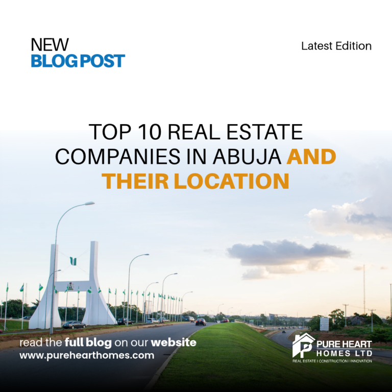 Top 10 real estate companies in abuja and their location