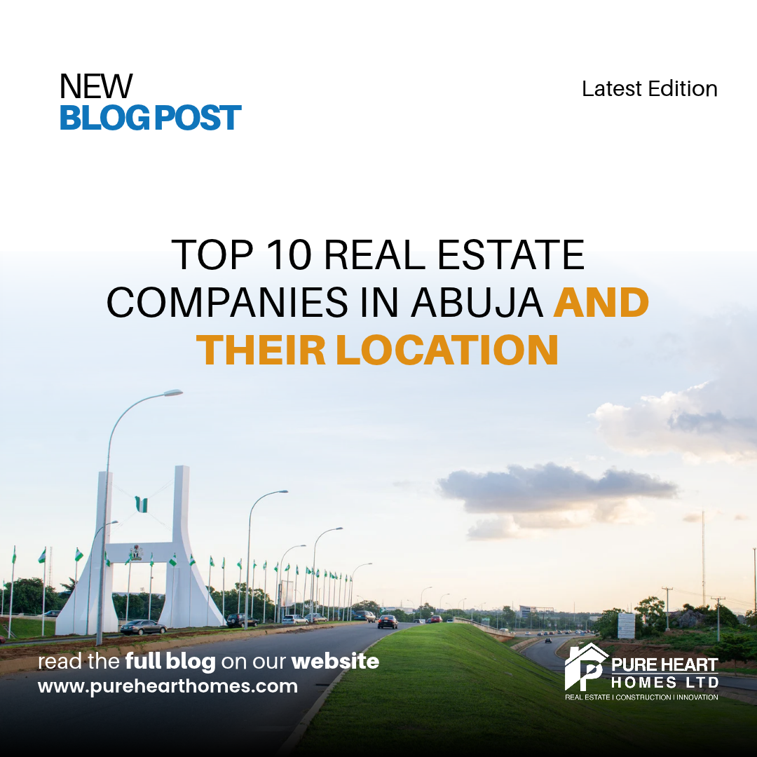 Top 10 real estate companies in abuja and their location
